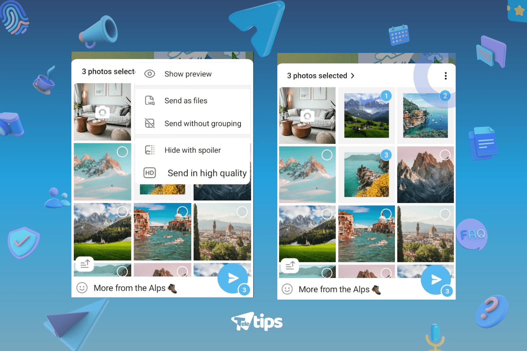 Send Photos as Files image 
