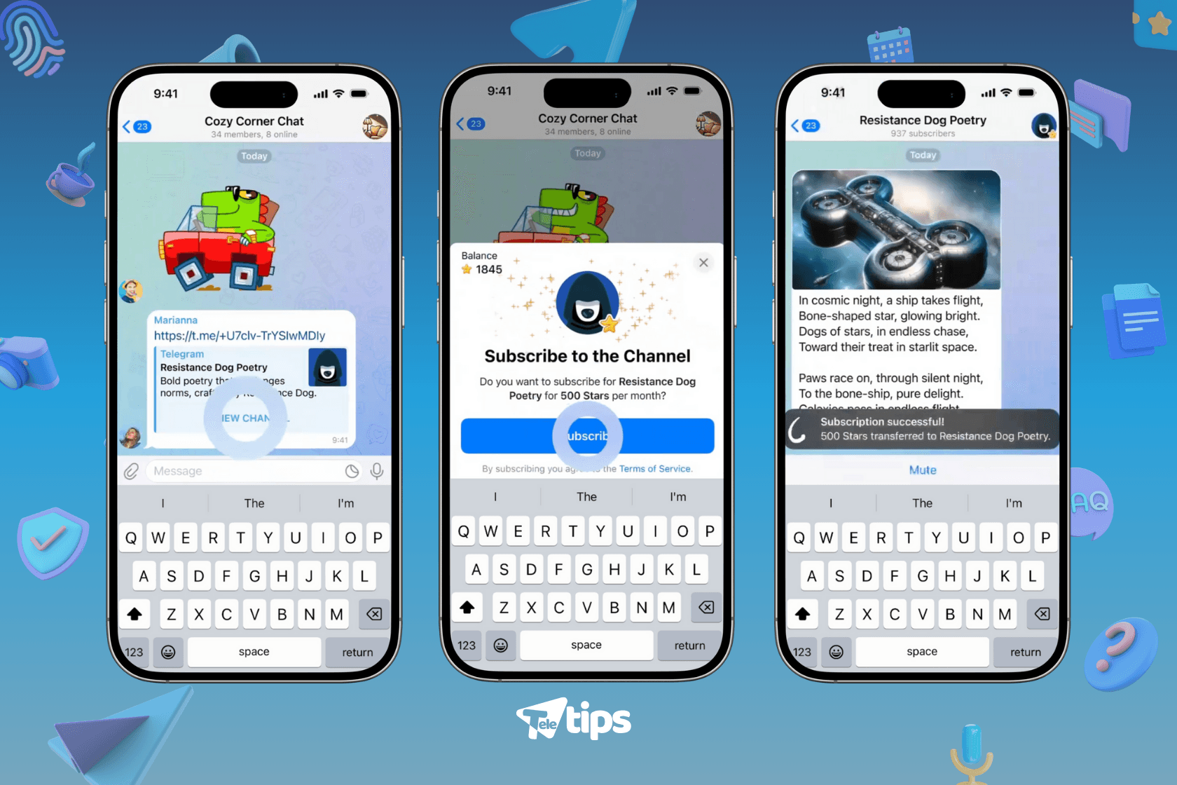 How Do Users Subscribe to Channels by Paying Stars Image 
