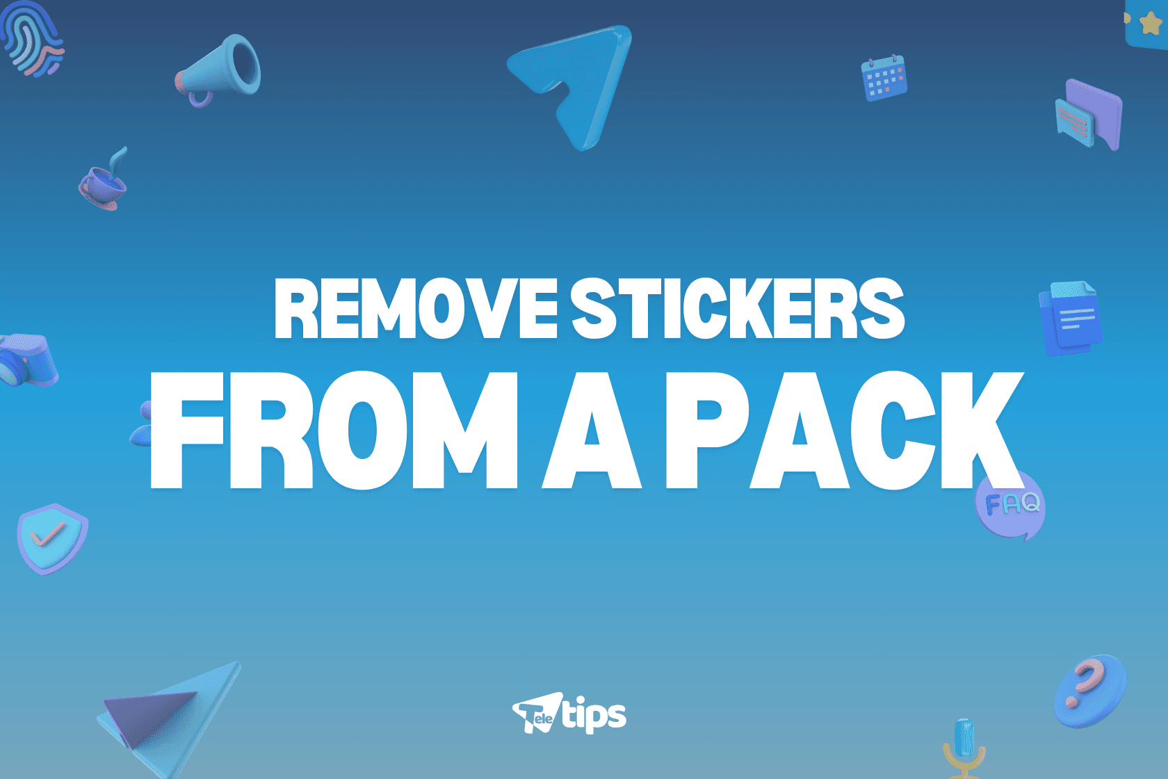 Remove Stickers from a Pack 